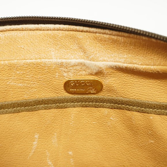 Auth Gucci GG Plus Clutch Bag Women's GG Plus Clutch Bag Beige - Picture 5 of 9